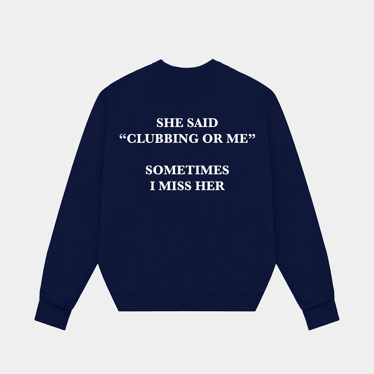 CLUBBING - CREWNECK