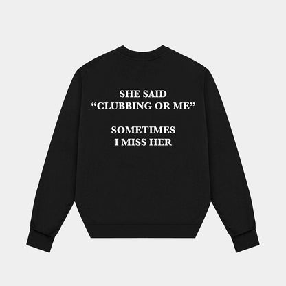 CLUBBING - CREWNECK