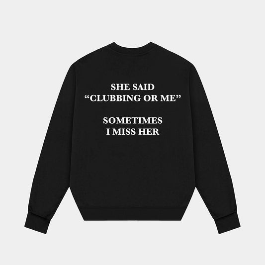 CLUBBING - CREWNECK