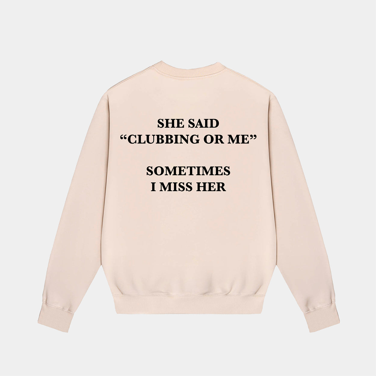 CLUBBING - CREWNECK