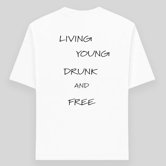 DRUNK & FREE - TEE