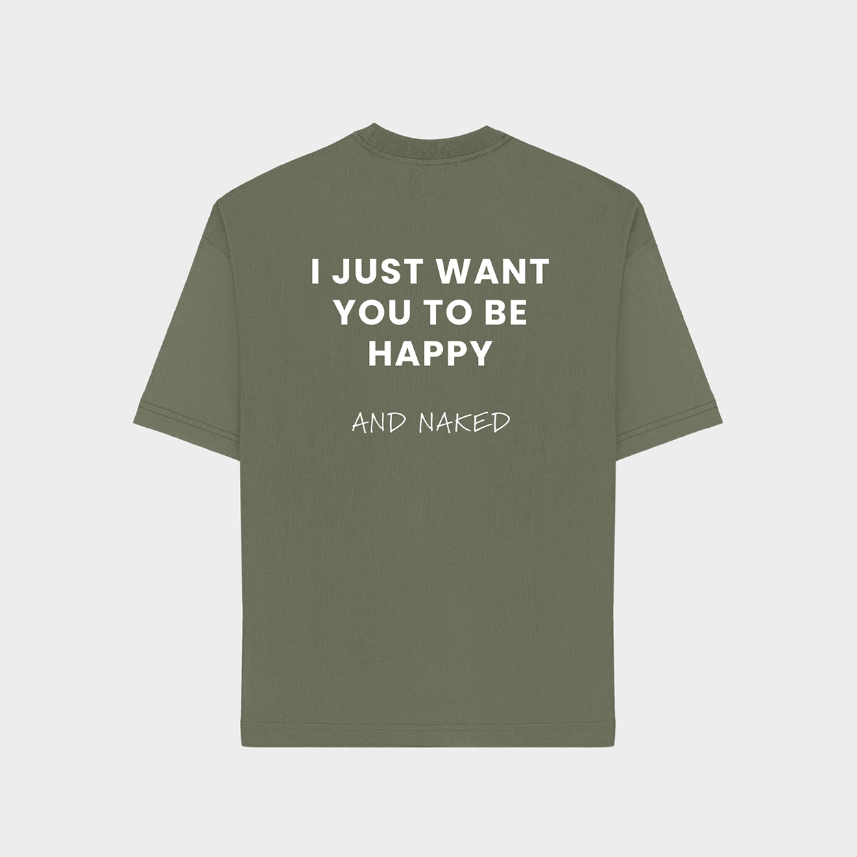 HAPPY AND NAKED - TEE