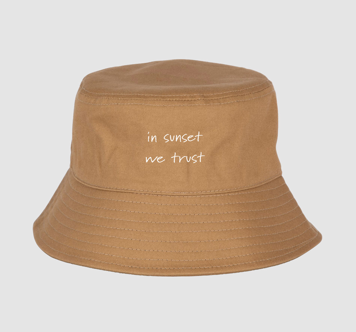 IN SUNSET WE TRUST BUCKET